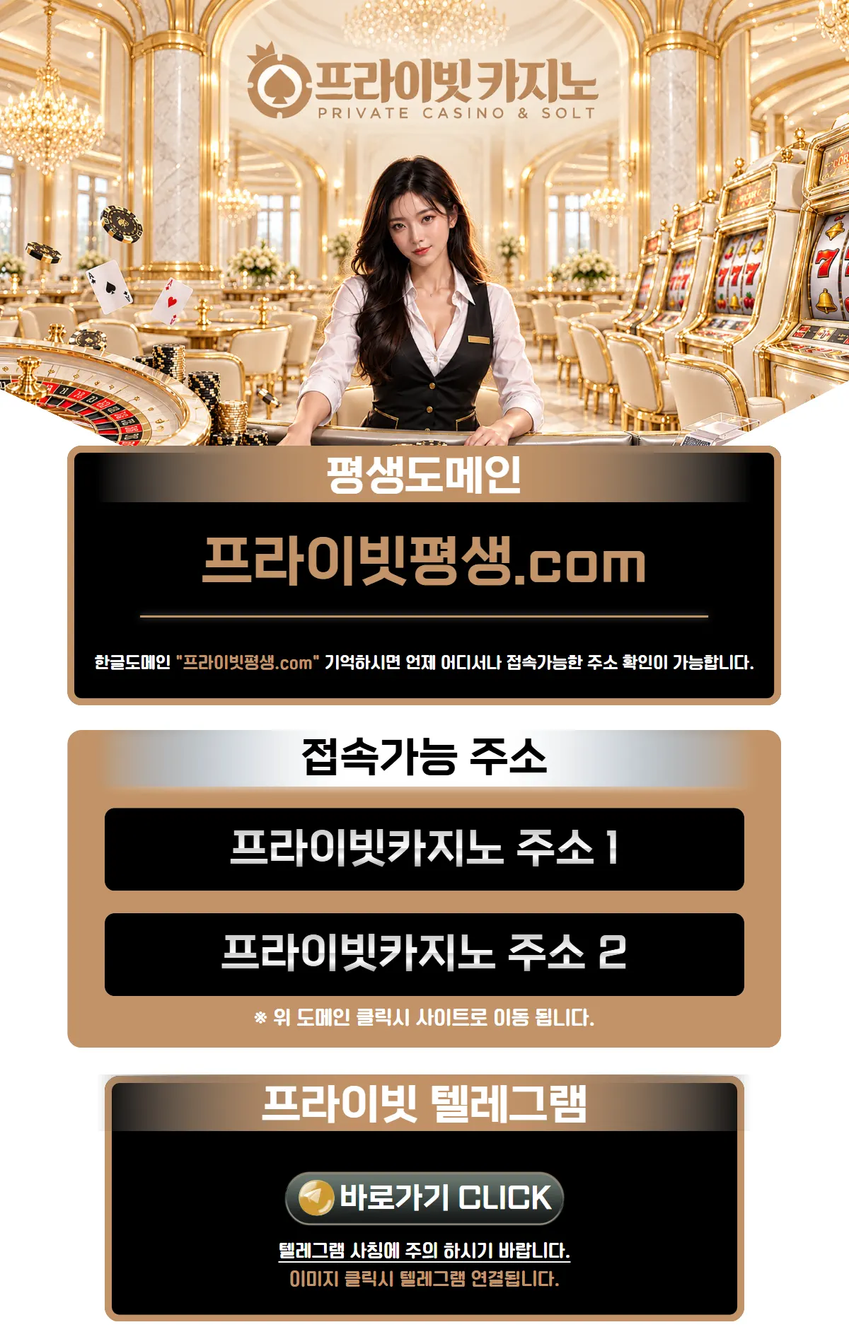 프라이빗카지노 접속 주소